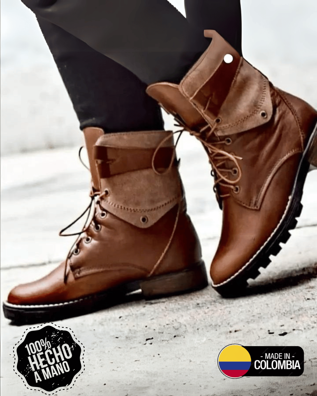 Botín África Cuero