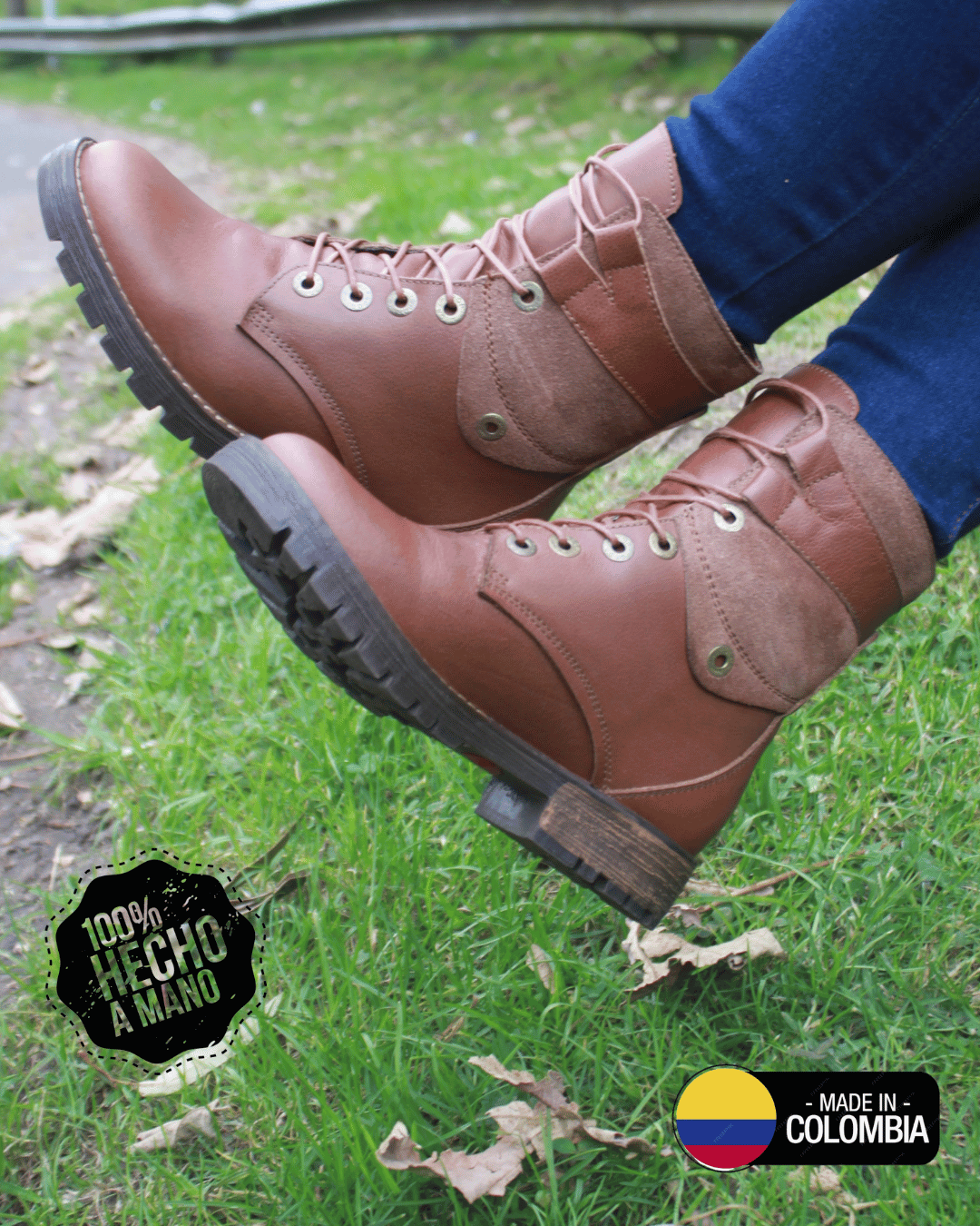 Botín África Cuero - Imagen 7