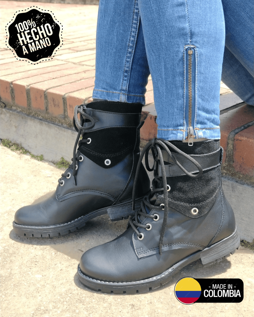 Botín África Cuero - Imagen 6