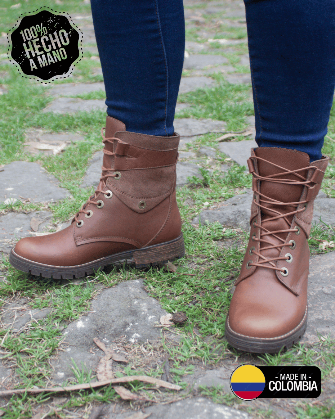 Botín África Cuero - Imagen 9